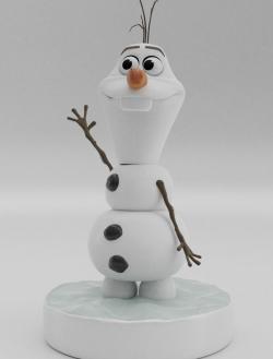 ▷ olaf the snowman from frozen stl 3d models 【 STLFinder 】