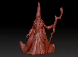 Old  Wizard  3D print model