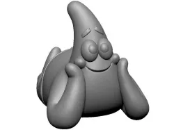 Patrick Star from Spongebob Squarepants 3D print model