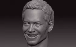 Paul Walker 3D print model