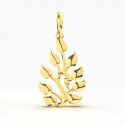 PEACOCK GOLD PENDANT 3D print model