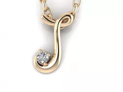 Pendant J 3D print model