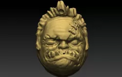 Pudge Dota 2 keychain 3D print model