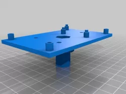 RichRap 3DR RAMPS 1.4 mount using 8MM threaded rod and M8 nut