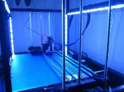 Rigidbot LED Mount and Rail