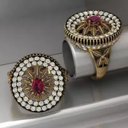 Ring Indian 3D print model