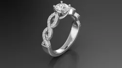 Ring infinito 3D print model