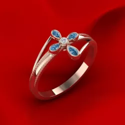 Ring with cross and rope 3D print model