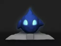 River sprite 3D print model