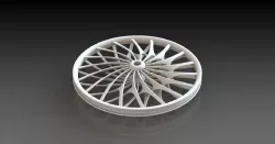 Road Wheel 3D print model