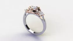 rose ring special 3D print model