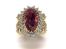 ruby ring 3D print model