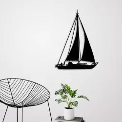 SAILING BOAT FOR WALL DECORATION 3D print model