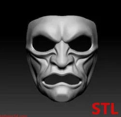 Samurai Traditional Japanese Mask 3D Print Ready STL 3D print model