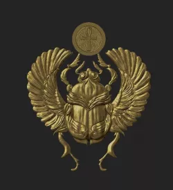 SCARAB ANKH SYMBOL 3D print model