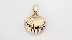 Seashell pendant 3D print model