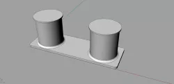 Ship Bitts 3D print model