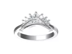 SIMLE LADIES RING 3D print model