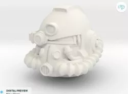 space helmet mk-51 3D print model