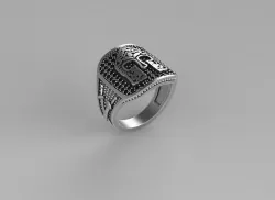 Spartan Signet Ring  3D print model