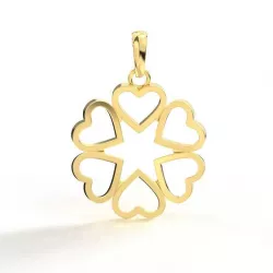 SPECIAL HEART Gold pendant 3D print model