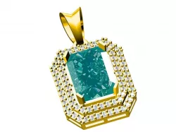 squire pendent 3D print model