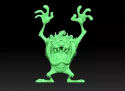 Taz Looney Toon Monster  3D print model