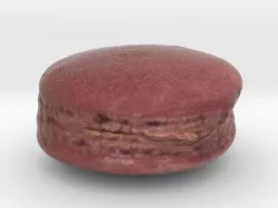 The Cassis Macaron