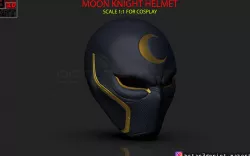 The Moon Knight Helmet - Marvel Mask  High quality  3D print model