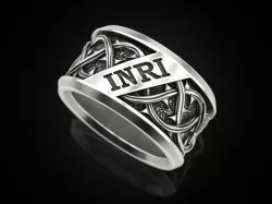 Thorn crown ring Many sizes 3D print model