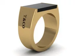 Tiffany ring 3D print model