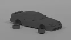 Toyota Supra A70 MK3 3D print model