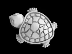 turtle 3D print model
