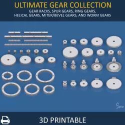 Ultimate Gear Collection 3D print model