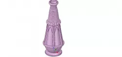 vase cup vessel v30 for 3d-print or cnc 3D print model