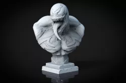 Venom Bust  3D print model
