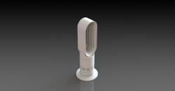 STL file Air Purifier Dyson style Bladeless Fan 🏠・3D print