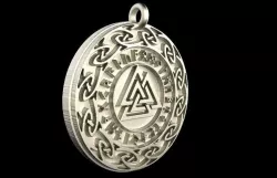 VIKING PENDANT 4 3D print model