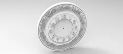 wall clock set 5 models full pack 3D print model