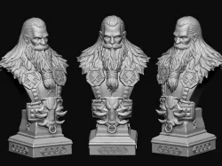 warrior  3D print model