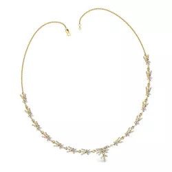 Women necklace-earrings set 3dm stl render detail 3D print model