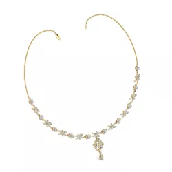 Women necklace-earrings set 3dm stl render detail 3D print model