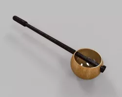 Wooden Spoon 3D print model