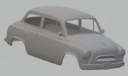 ZAZ 965 Printable Body Car 3D print model