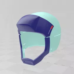 Zeta Gundam Pilot helmet Cosplay 3D print model