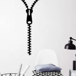 ZIPPED WALL FOR WALL DECORATION 3D print model