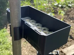 3/4-Inch Pipe-Mounted Garden Tool Basket - Free 3D Print Model