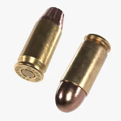 45 ACP Bullet 3D Model $1 - .max .fbx .obj