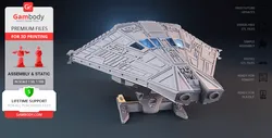 Alien Narcissus Shuttle - STL files for 3D Printing