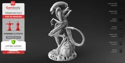 Alien Xenomorph 3D Models & STL Files